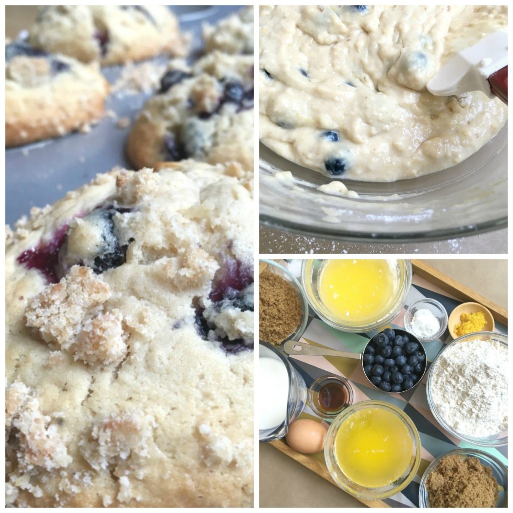 Blueberry Crumble Muffin Recipe