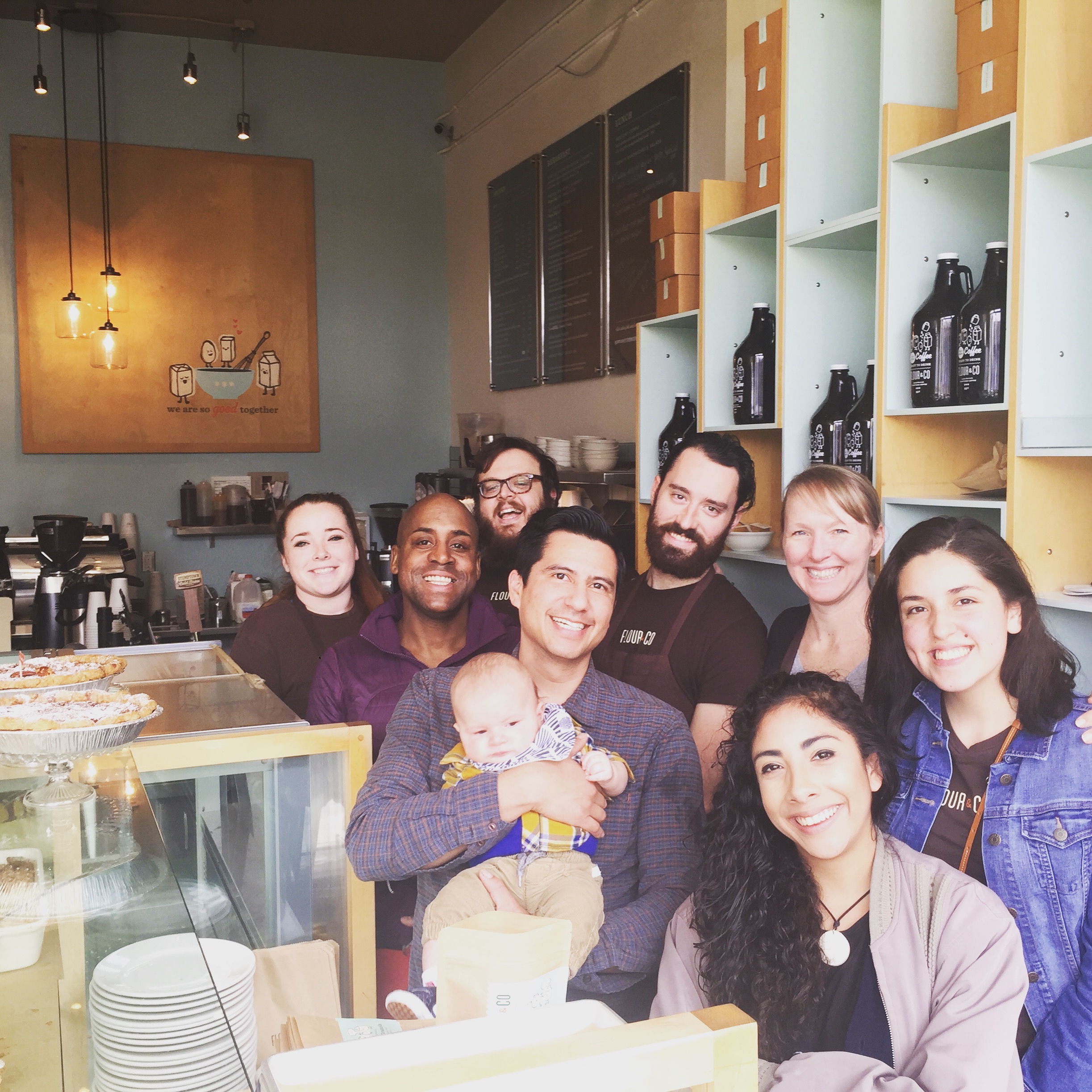 Flour and Co Team Goodbye