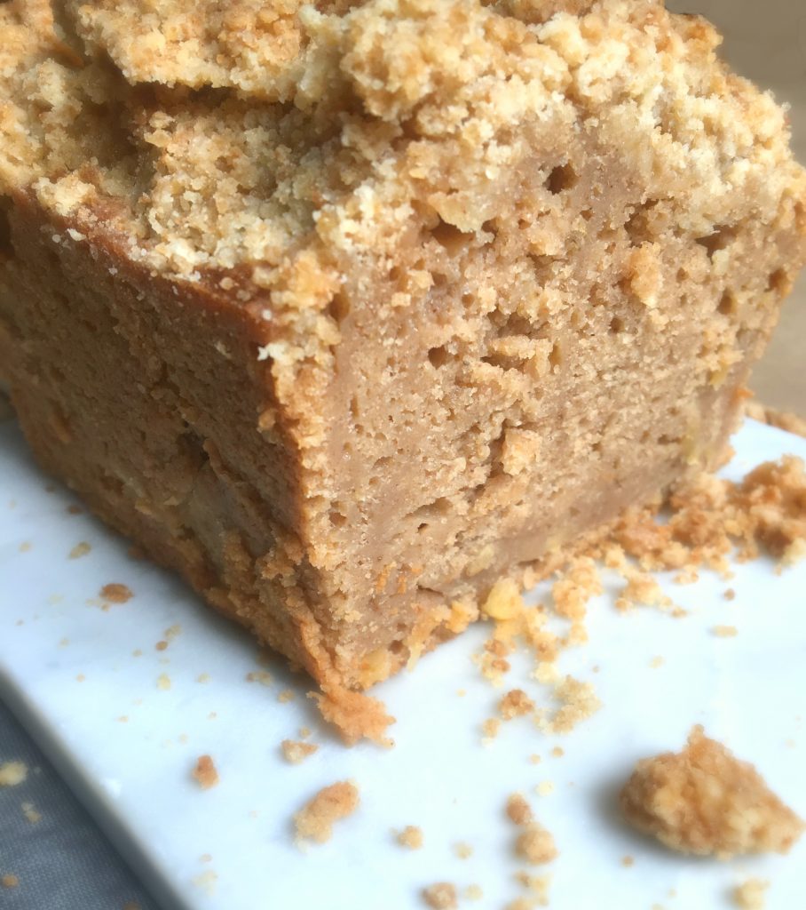 Apple Cider Streusel Bread