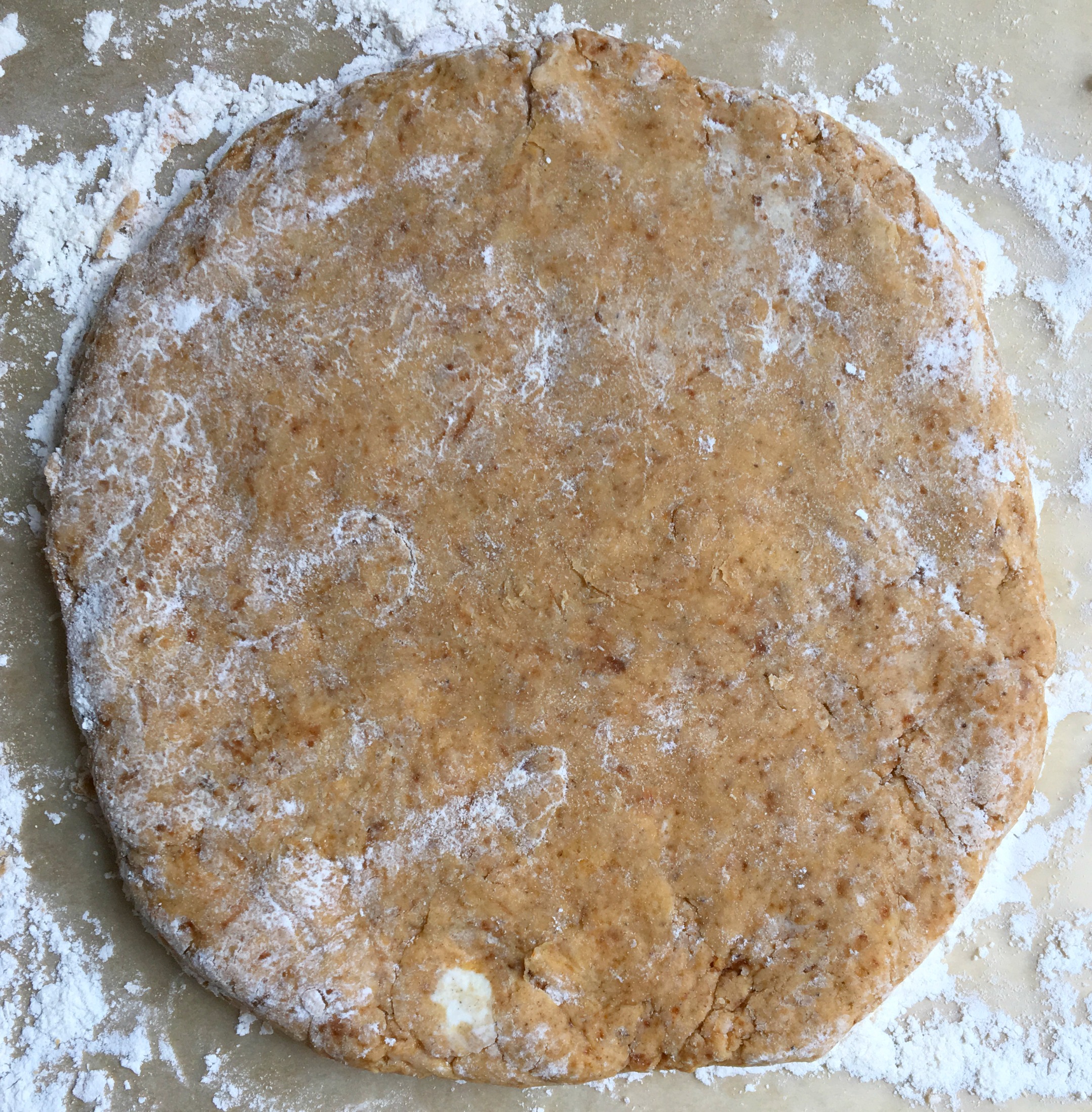 Pumpkin Scones with Maple Orange Glaze