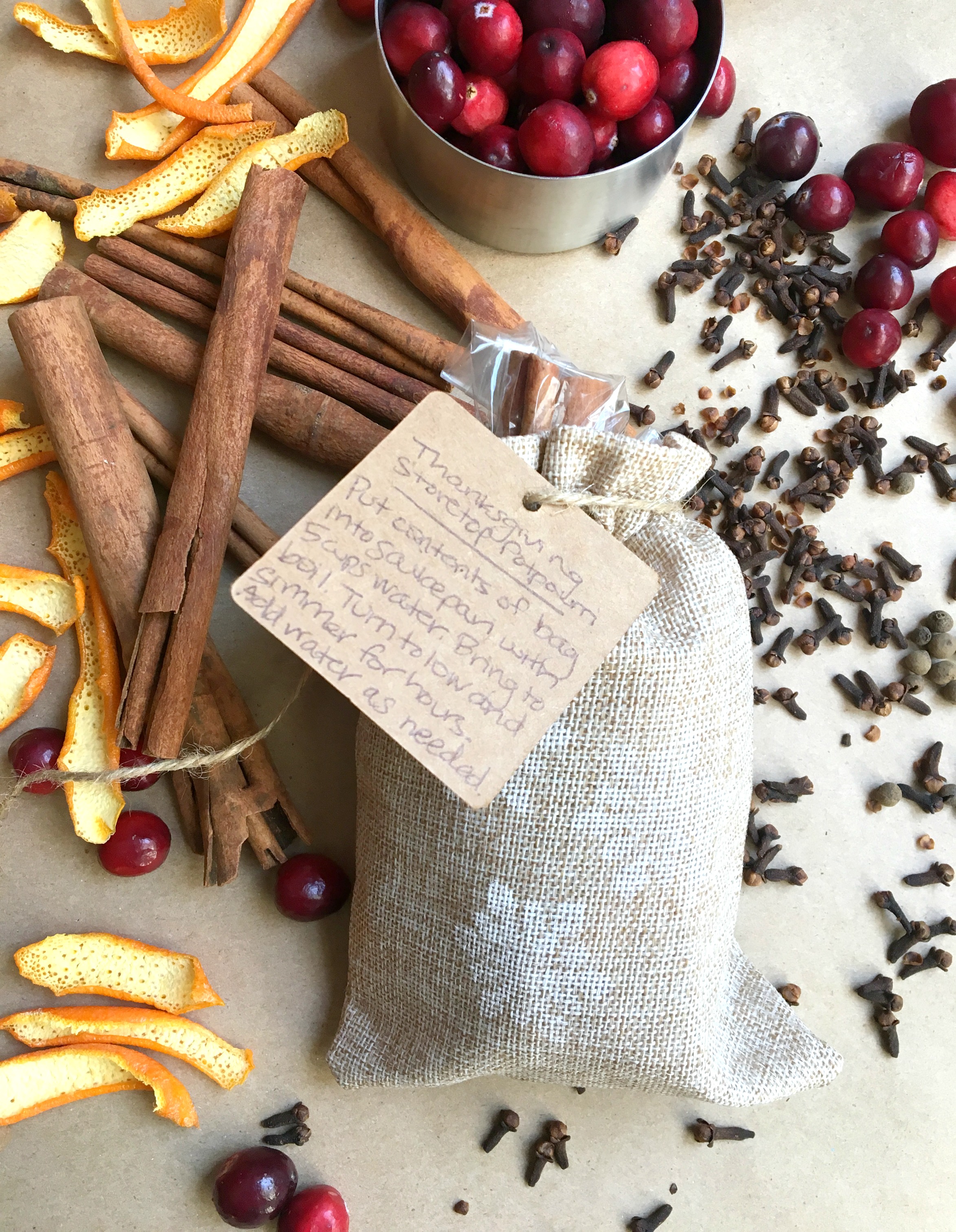 Simple Holiday Stovetop Potpourri