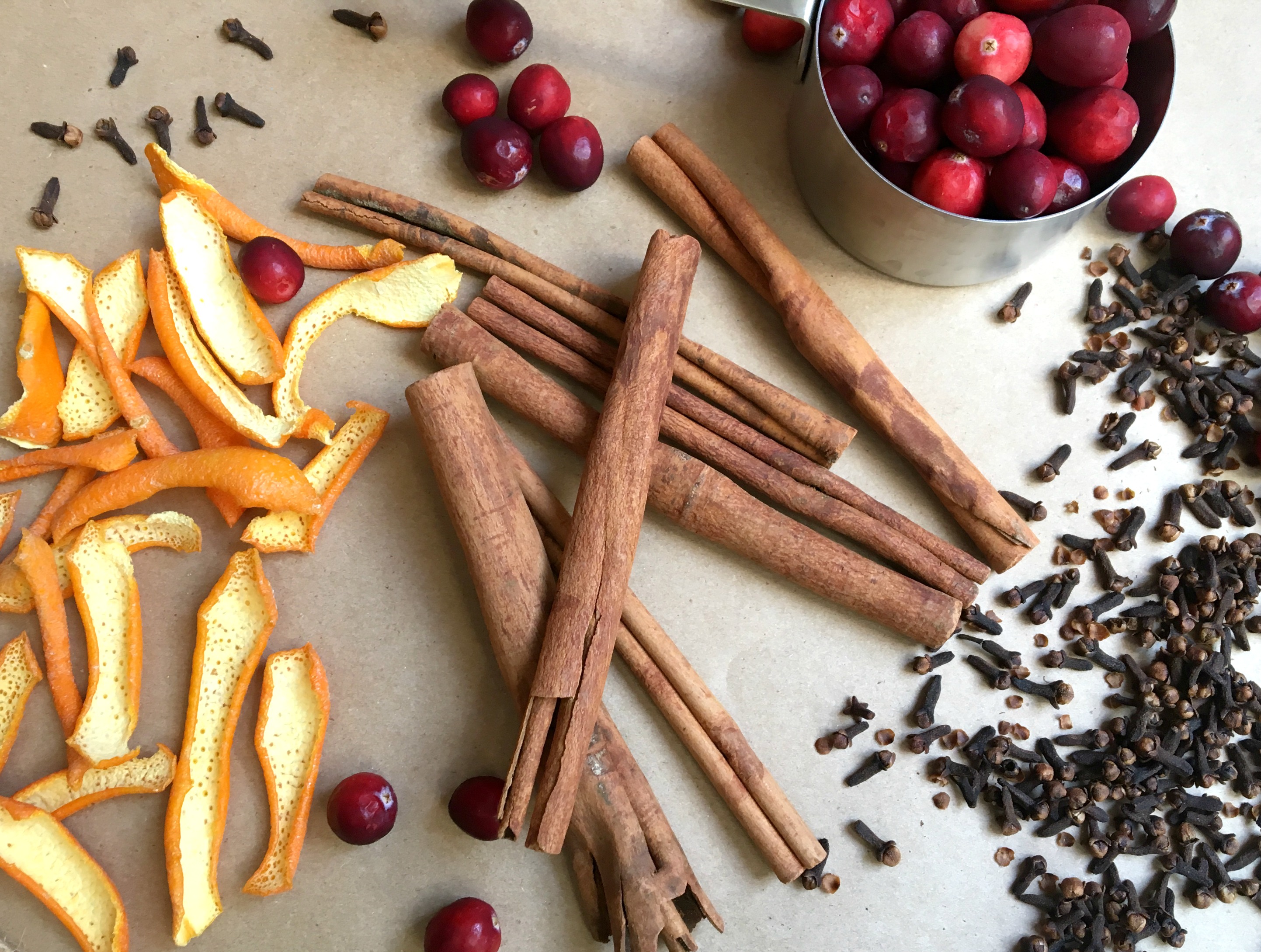 simple holiday stovetop potpourri
