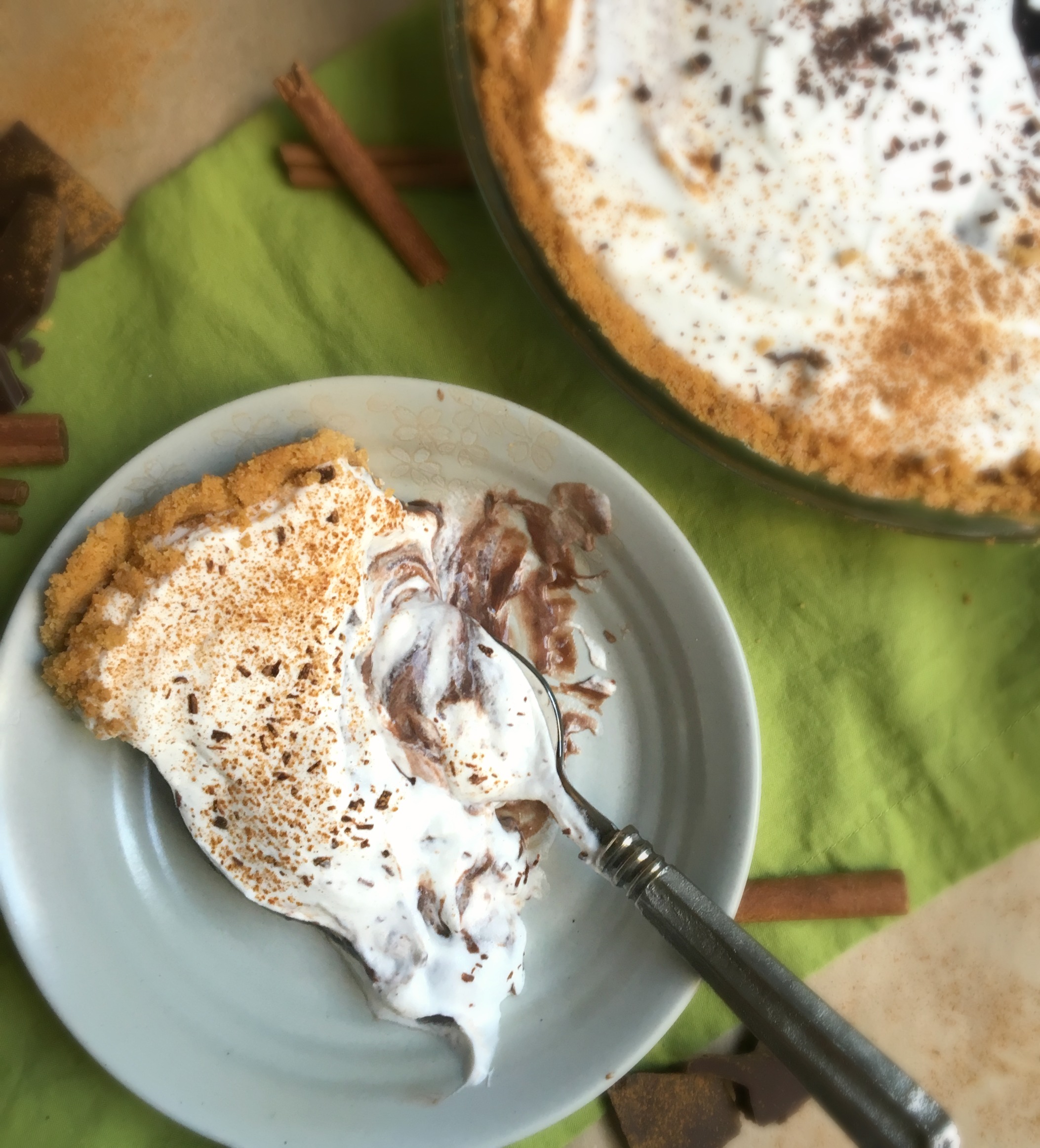 Spiced Chocolate Cream Pie