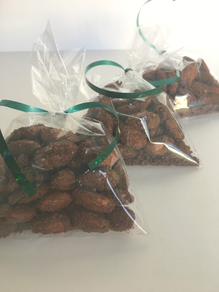 Spiced Chocolate Almonds