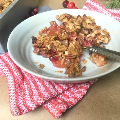 Christmas: Cranberry Apple Crunch