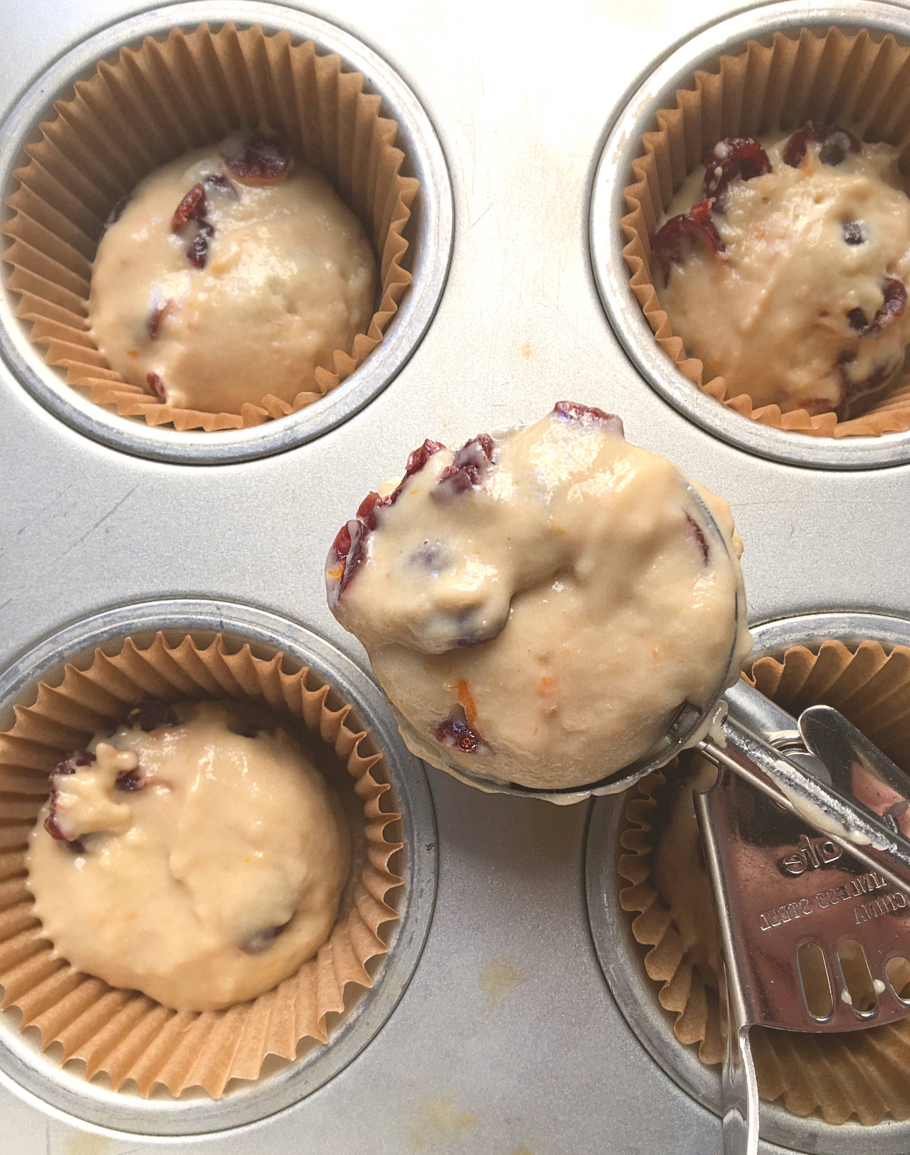 Winter's Cranberry Orange Muffin