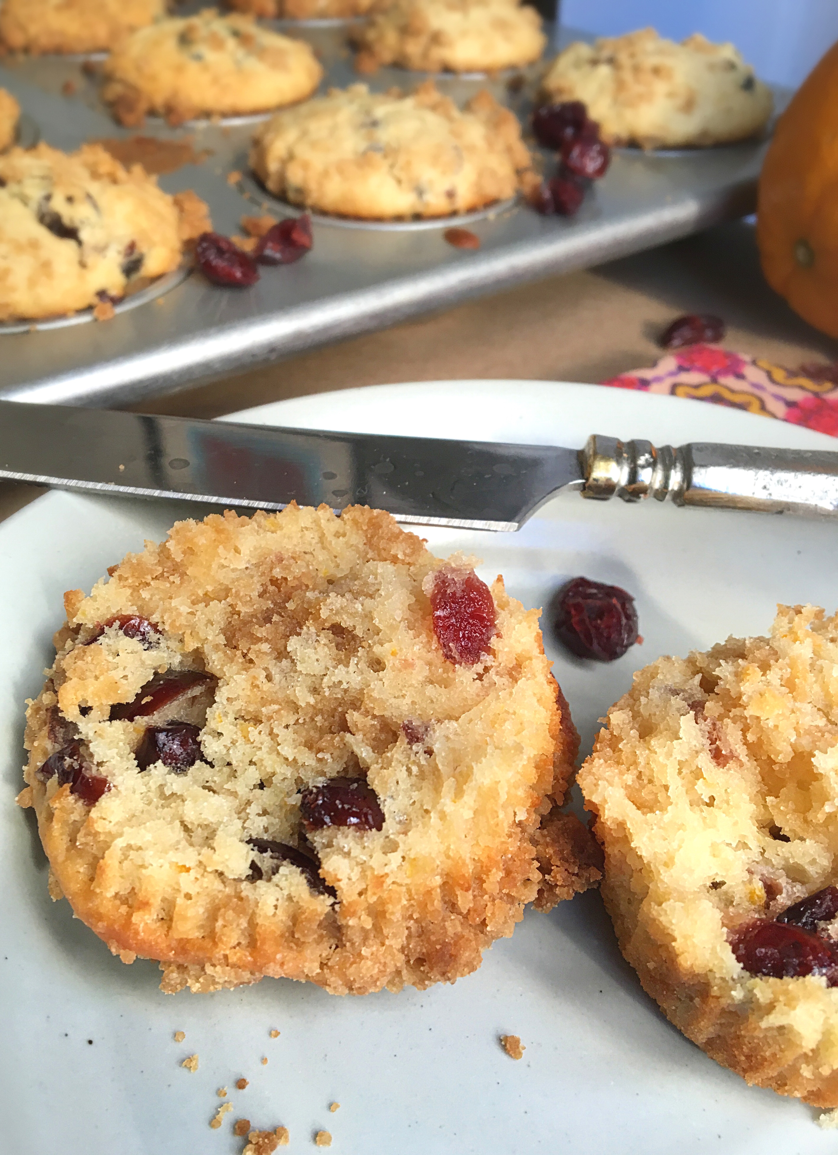 Winter's Cranberry Orange Muffin