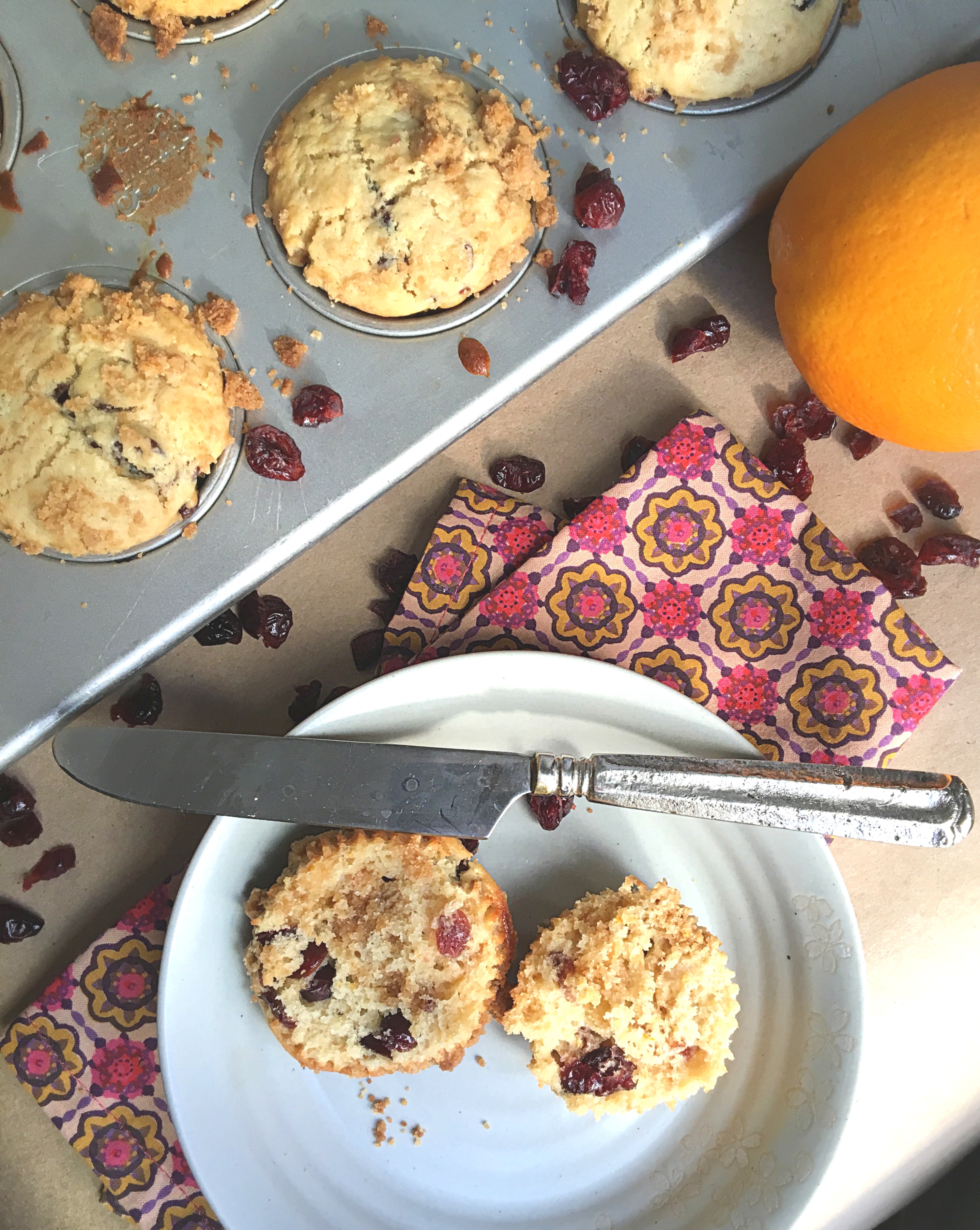 Cranberry Orange Muffin